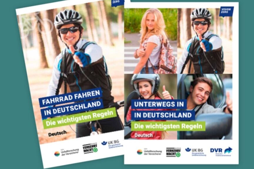 German Road Safety German Road Safety! App und Online-Version sind in 14 Sprachen verfügbar: Arabisch, Chinesisch, Deutsch, Englisch, Farsi, Französisch, Kroatisch, Paschtu, Polnisch, Portugiesisch, Russisch, Spanisch, Türkisch und Ukrainisch.