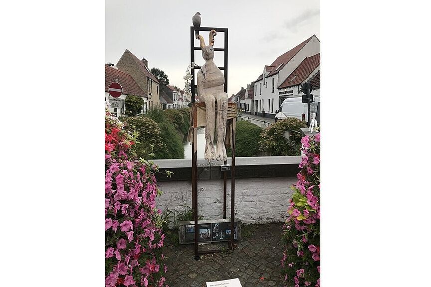 Kunst Flandern Auch das ist "Kunst" am Flandernradweg: Der Schwerpunkt dieses Radtour-Vortrages liegt jedoch auf "klassischer" Kunst!