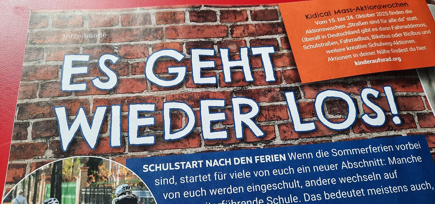 Die Schule startet nach den Sommerferien: ES GEHT schon WIEDER LOS!
