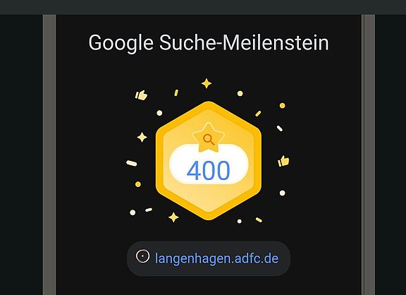 ❤️-lichen Glückwunsch: Rasant ansteigende SEO-Klicks! Und GEO?