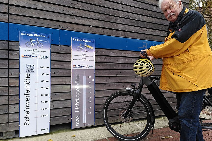 Sei kein Blender ...! Fahrrad-Scheinwerfer: Sei kein Blender. - SO springt die Radfahr-Ampel besser von rot über gelb auf grün!