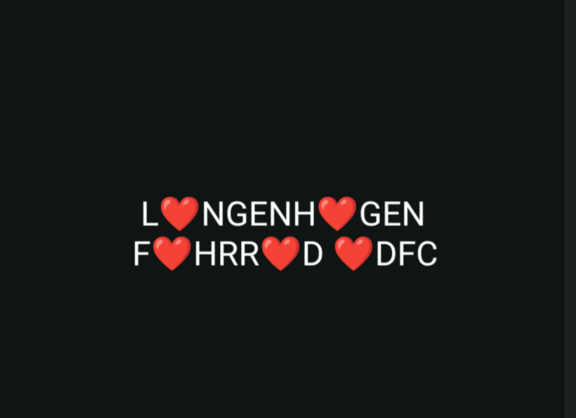L❤️NGENH❤️GEN F❤️HRR❤️D ❤️DFC. Klartext: LANGENHAGEN FAHRRAD ADFC - (C) ADFC Langenhagen