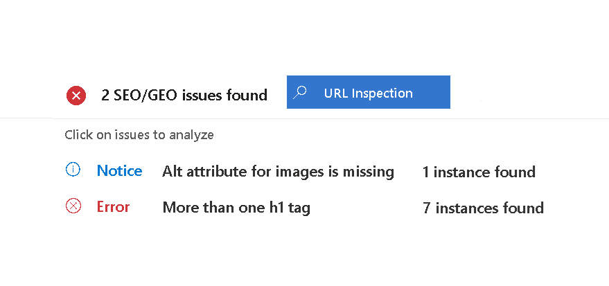 "GEO" => heute UND morgen: "SEO" => gestern. Umso mehr müssen fürs richtige gefunden werden von Robots die Webseiten fehlerfrei sein, aber: ALLE bundesweiten ＡＤＦＣ-Webseiten, also nicht nur die aus Langenhagen, haben zur Zeit zwei "Unzulänglichkeiten ... (C) Screenshot Microsoft BING Webmaster Tools / ＡＤＦＣ Langenhagen