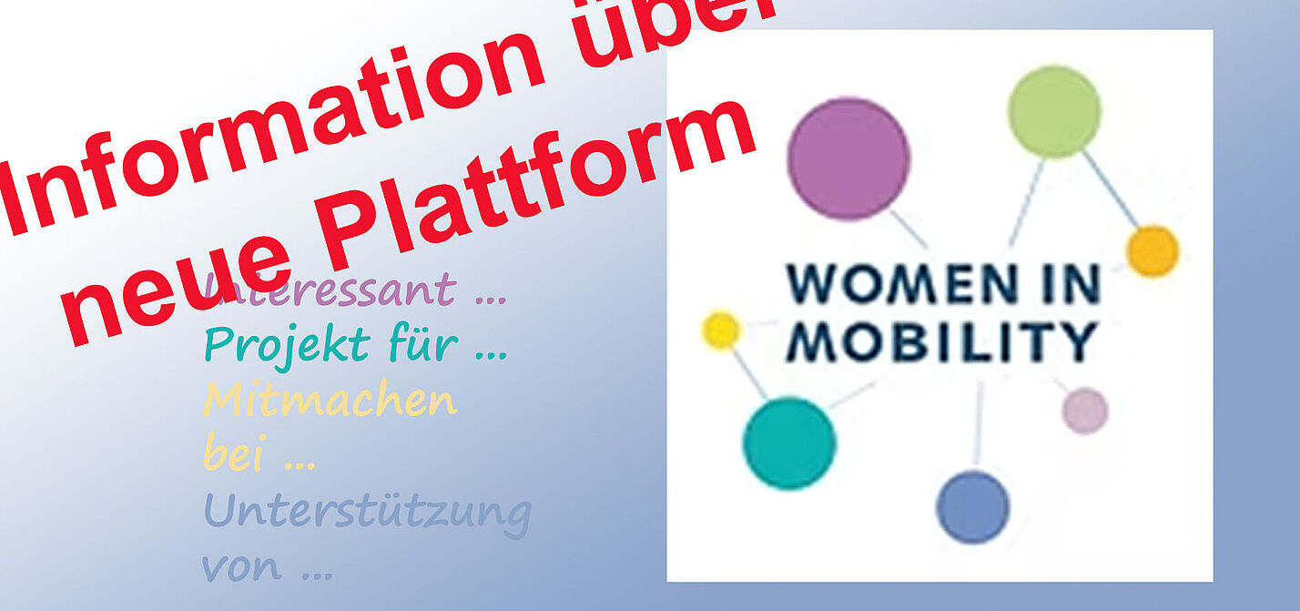 Poster - Information über neue Plattform