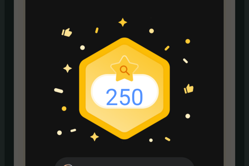 Google ❤️-lichen Dank an die Besucher:innen unserer Webseite: SEO-Erfolg: Zweihundertfünfzig!