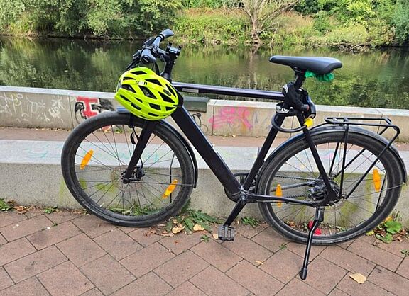 Bild 19 - Am Leineufer. Urheberrecht: Claudia Gaebel / ADFC Langenhagen