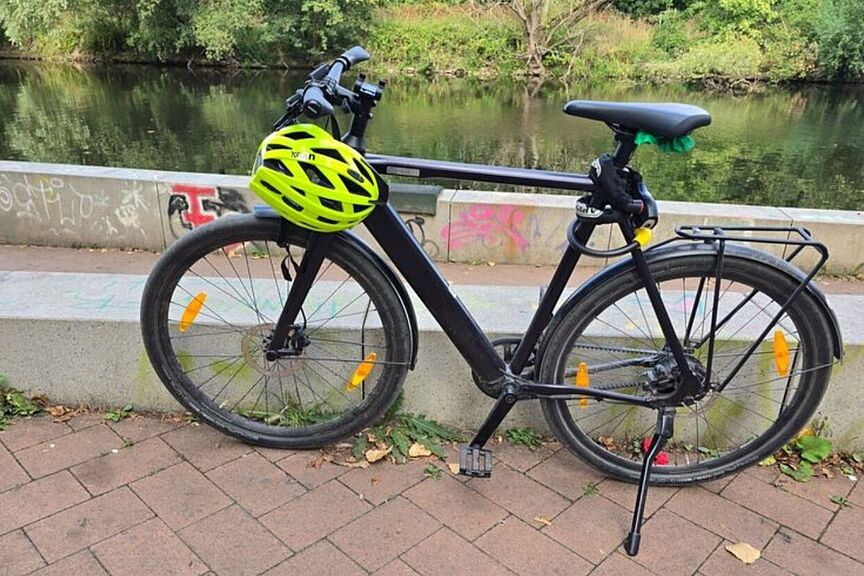 19 Bild 19 - Am Leineufer. Urheberrecht: Claudia Gabel / ADFC Langenhagen