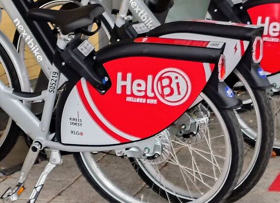 HelBi = Hellweg-Bike -Leihräder => im ganzen Landkreis Soest - Urheberrecht: ADFC Langenhagen