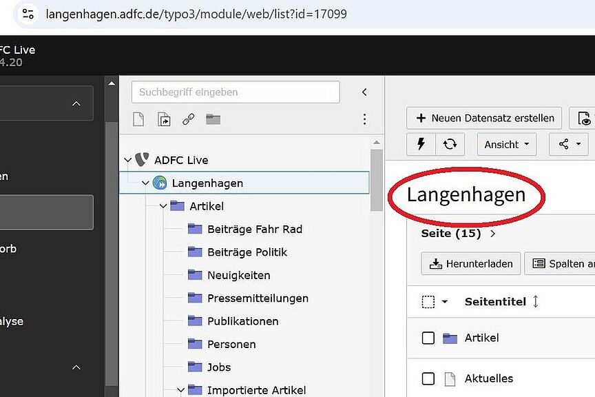 Beiträge (Text, Bilder, Videos, ...) rund ums Rad erstellen: Veröffentlicht werden sie mit TYPO3 TYPO3