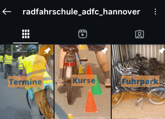 Rauf aufs Rad - aber sicher(er): Mit der Radfahrschule des ADFC Region Hannover e.V. 