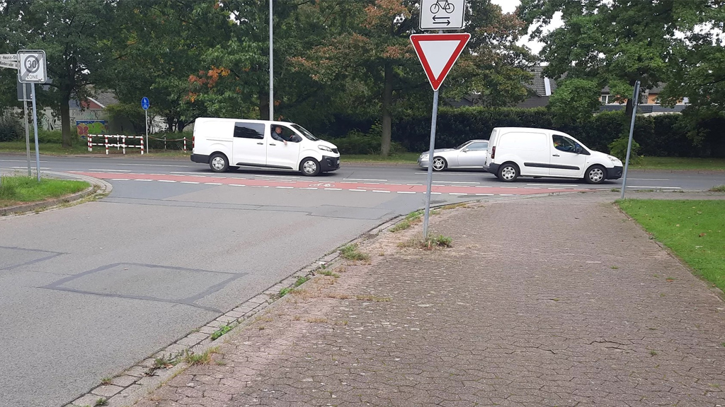 Straße mit ...