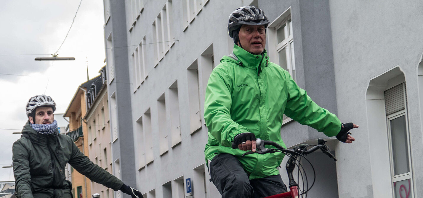 Verkehrstrainning mit Geflüchteten