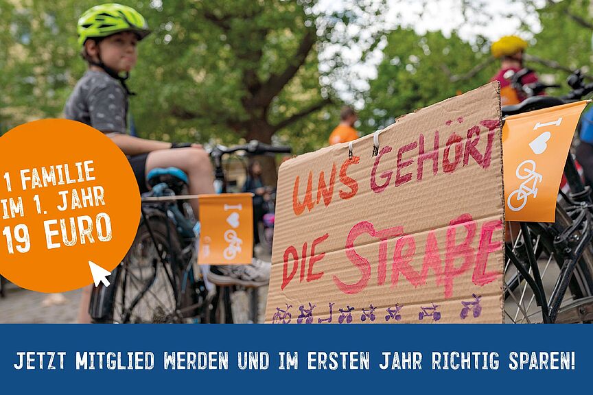 Werbeaktion Herbst Einstieg Werbemotiv ADFC Einstiegsmitgliedschaft